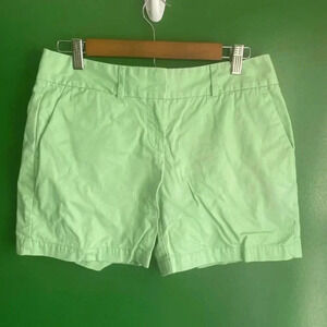 Mint Green Khaki‎ Shorts Size 4 LOFT EUC!